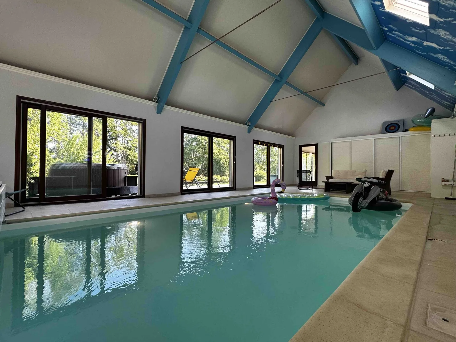 Love room avec piscine : La Maison Girafe