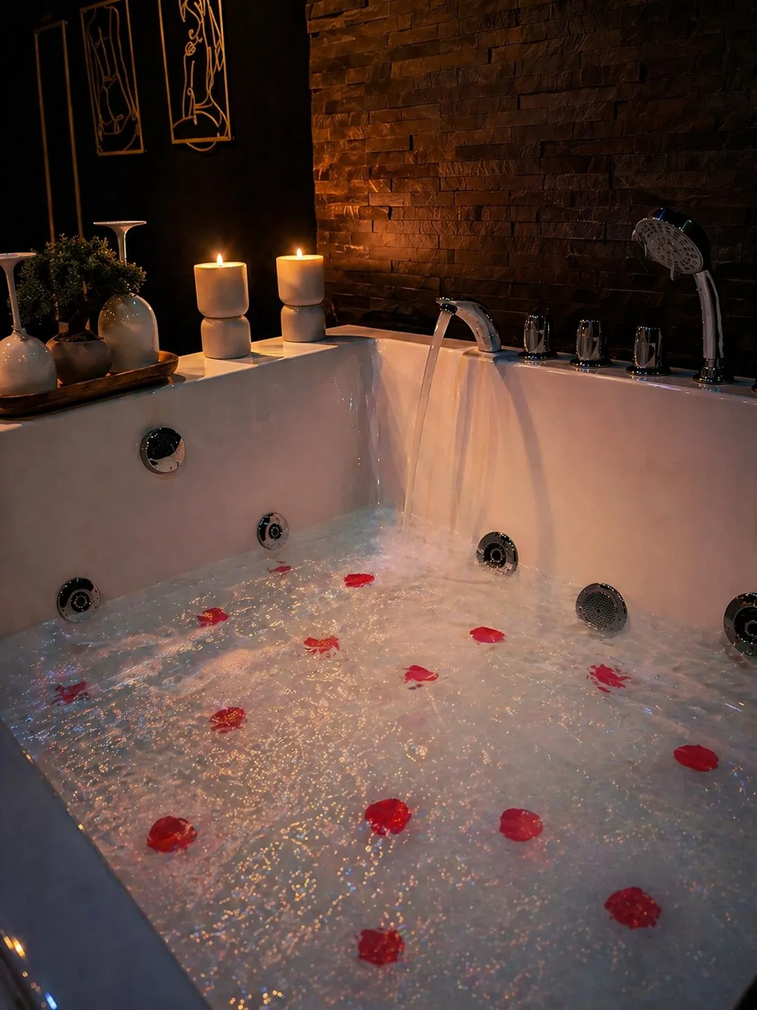 Suite romantique Luxe Balnéo et sauna privé · photo 5
